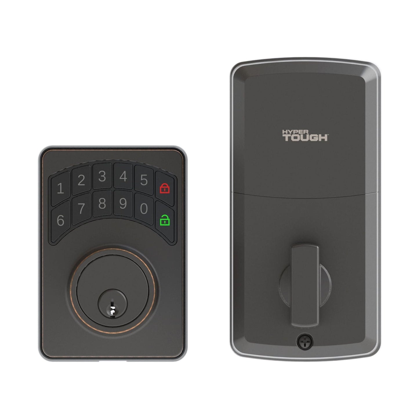 Hyper Tough Digital Deadbolt, Oil Rubbed Bronze, Model 1752004