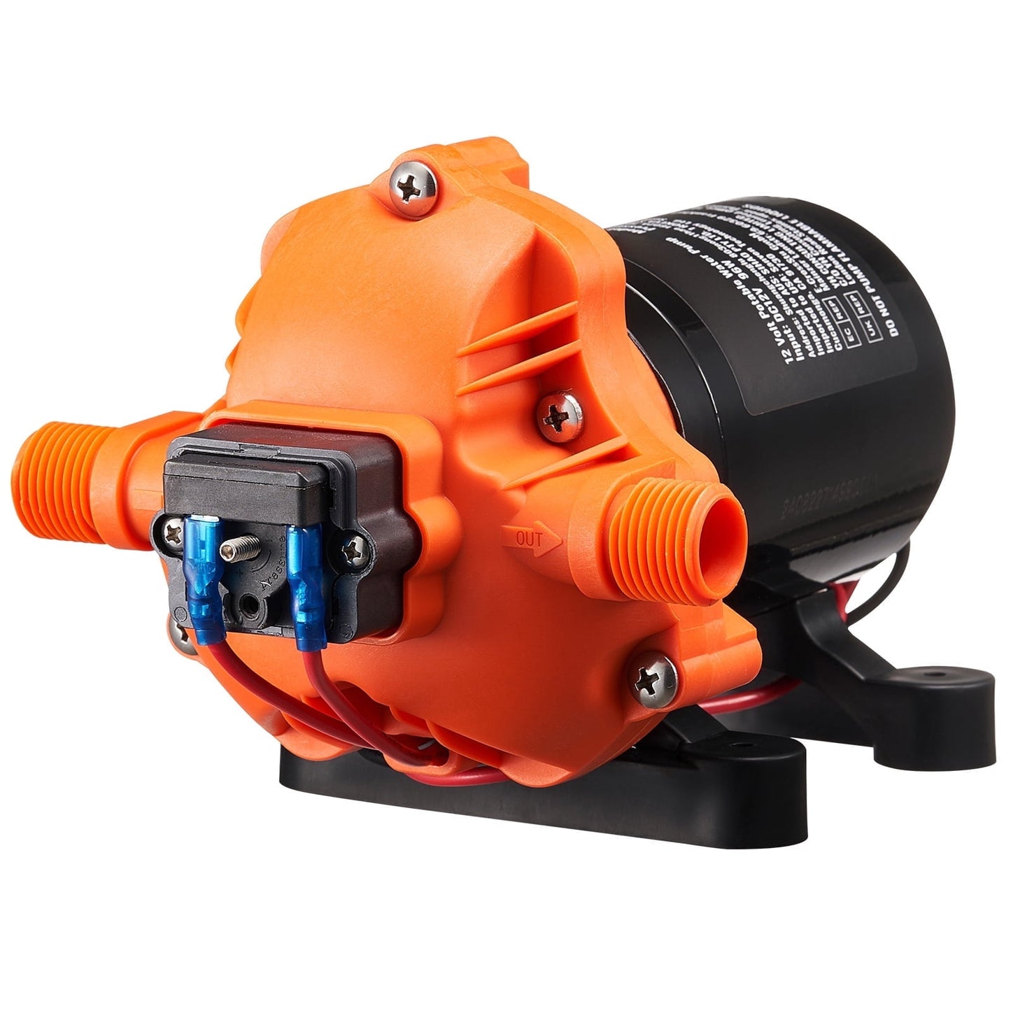 KFFKFF Water Pump Diaphragm NMDP33‑G30‑50‑12 12V Plastic Housing