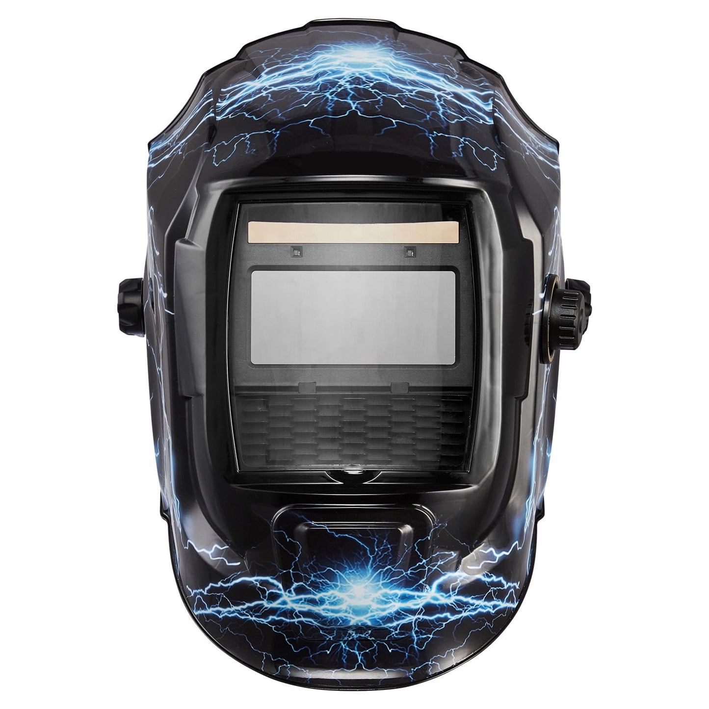 KFFKFF Auto-Darkening Welding Helmet, 3.66" x 1.69" True Color Viewing Area, Solar-Powered Mask with 2 Arc Sensors, Adjustable Shade Range 4/9-13 for TIG, MIG, ARC Welding and Grinding