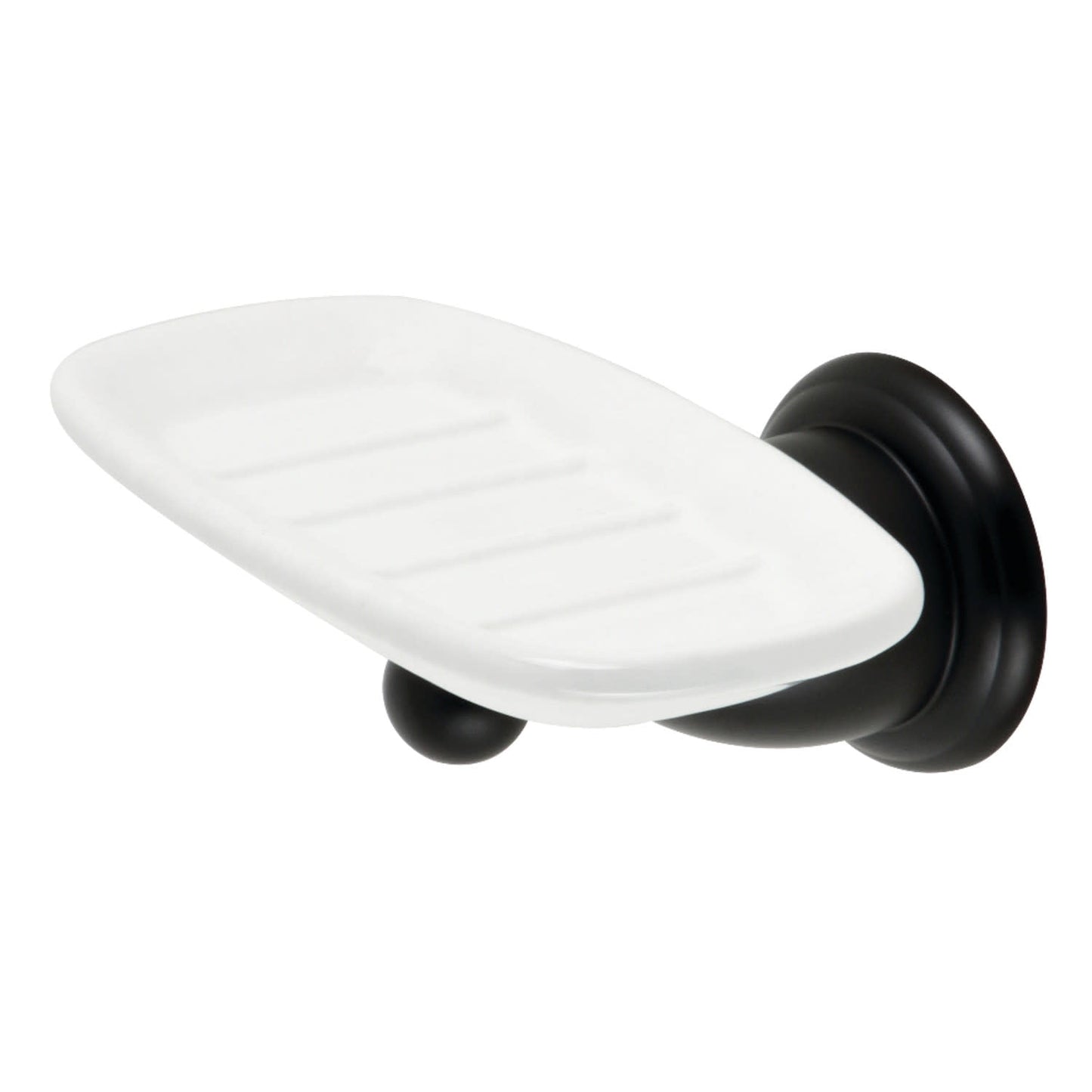 Kingston Brass BA1755MB Heritage Wall-Mount Soap Dish - Black