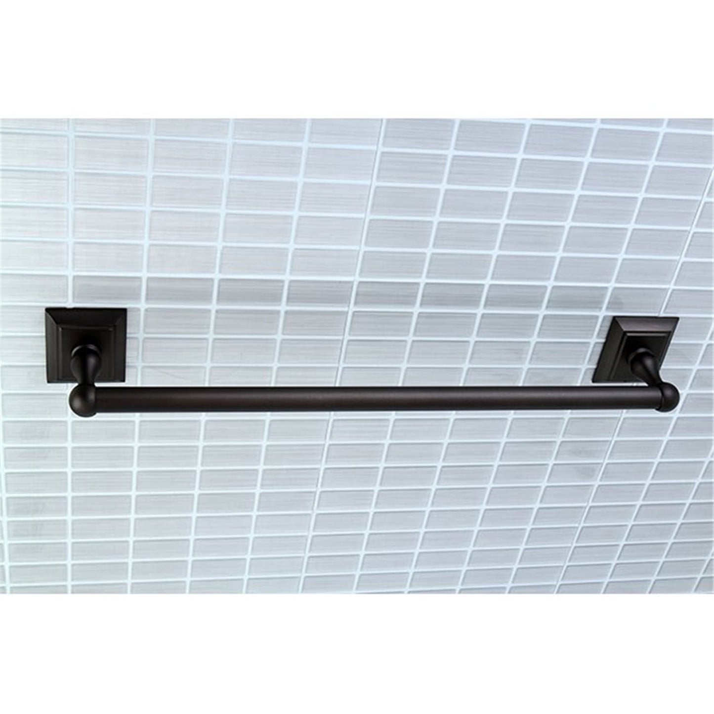 Kingston Brass BA6012ORB 18 in. Millennium Towel Bar, Oil Rubbed Bronze