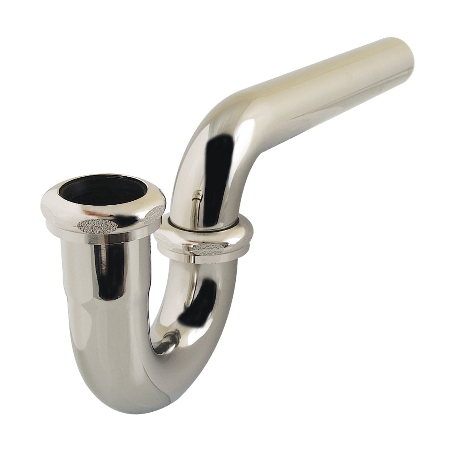 Kingston Brass CC1186 1-1/4" P-Trap without Flange, 12-7/8" Length, 18 Gauge, Polished Nickel