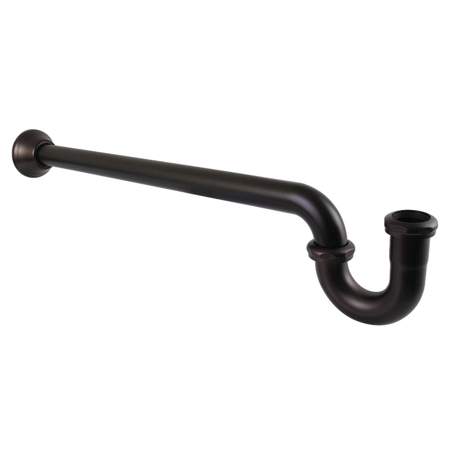 Kingston Brass CC7185 1-1/4" P-Trap with Bell Flange, 24" Length, 18 Gauge, Oil Rubbed Bronze