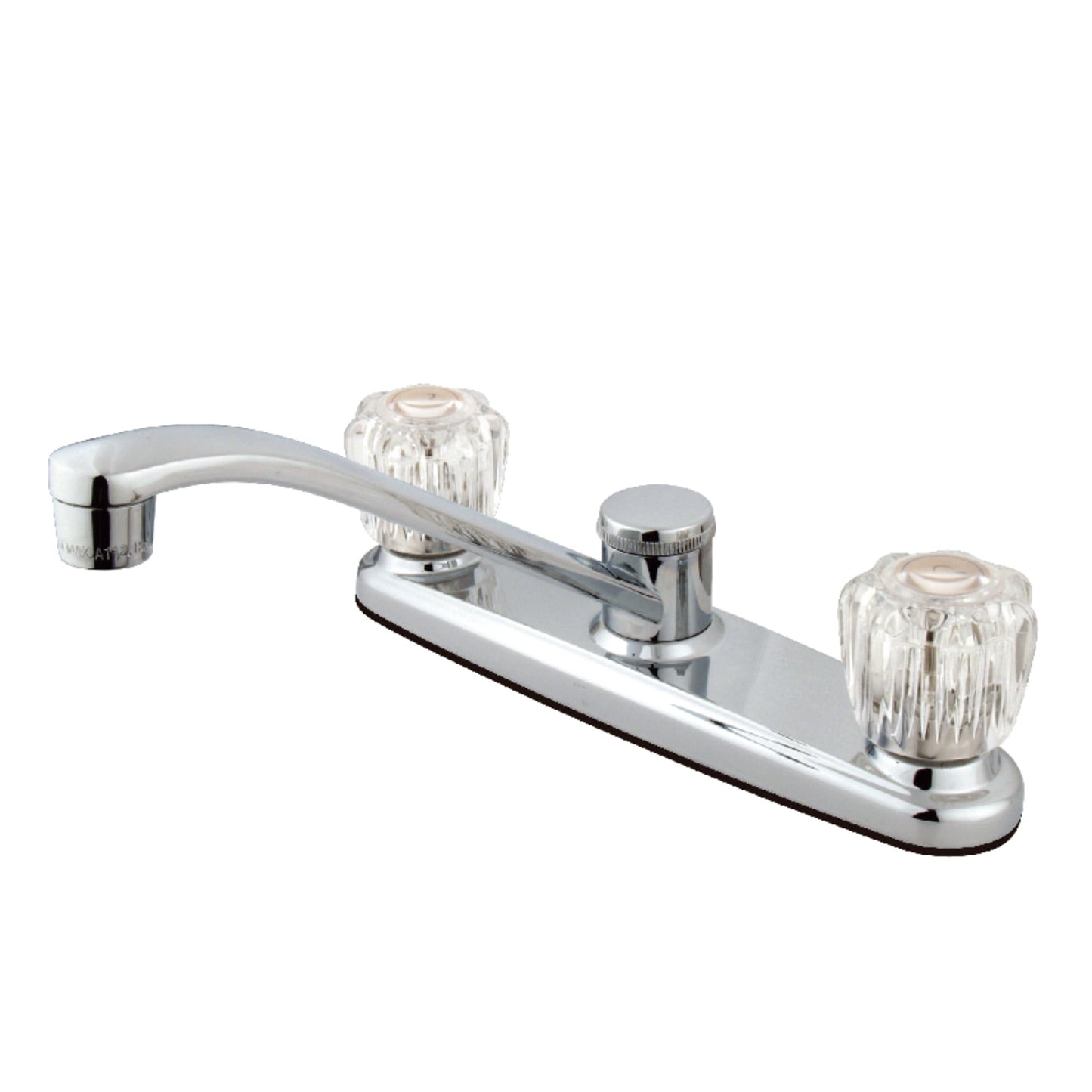 Kingston FB111 Americana Two-Handle 2-Hole 8" Centerset Kitchen Faucet in Polished Chrome