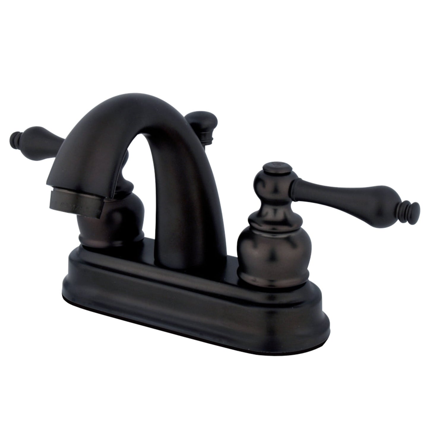 Kingston Brass GKB5615AL 4 in. Centerset Bathroom Faucet, Oil Rubbed Bronze