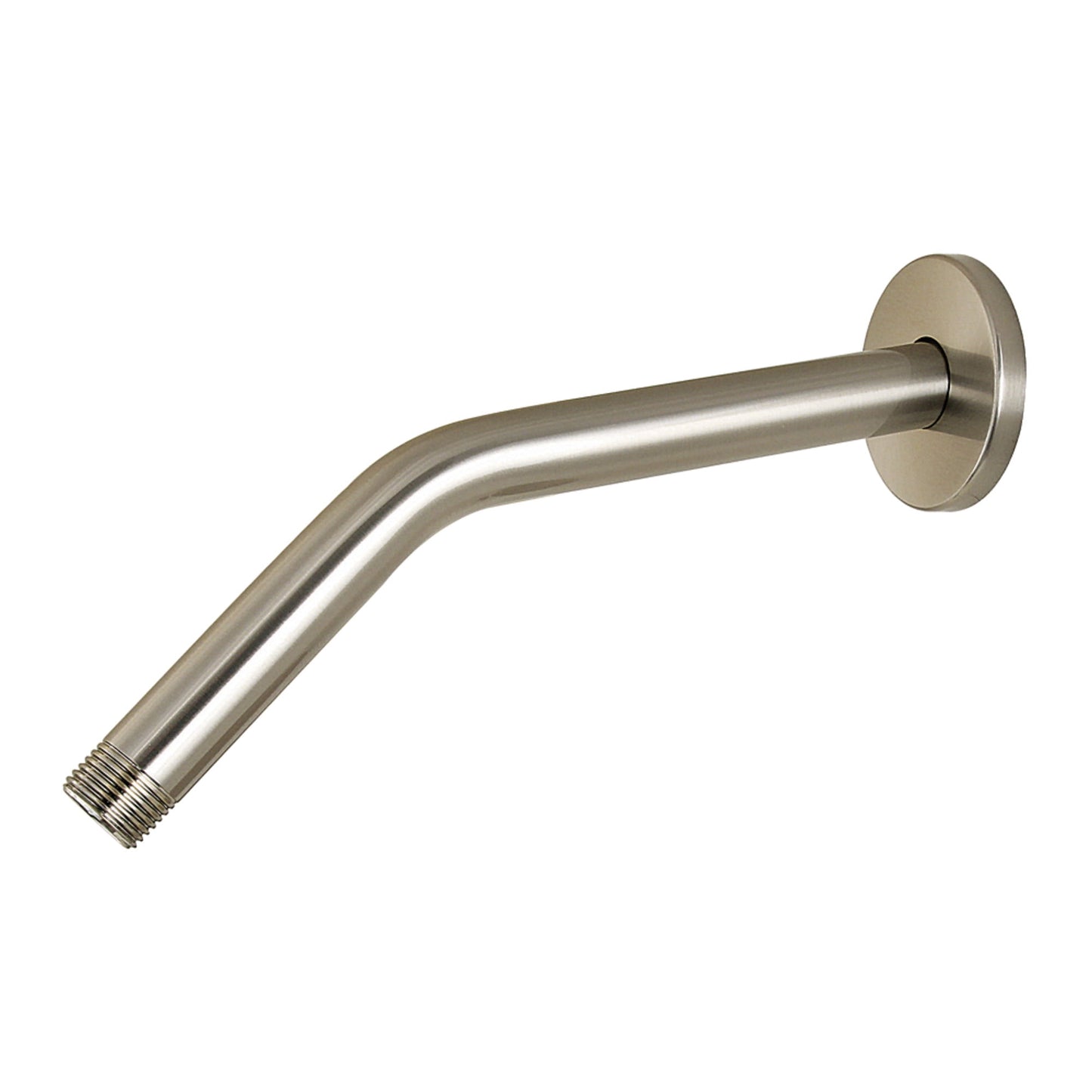 Kingston Brass K162R8 Shower Scape 10" Shower Arm with Round Flange, Brushed Nickel
