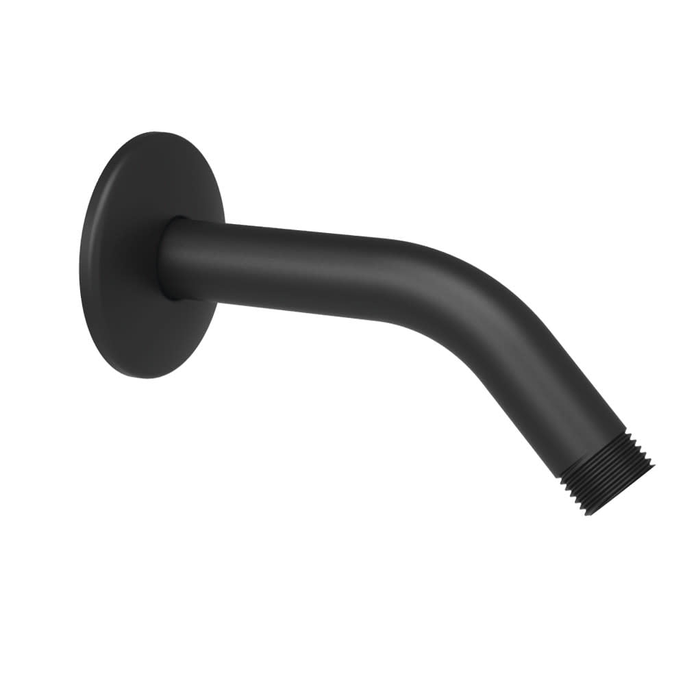 Kingston Brass K206M0 Shower Scape 6" Shower Arm, Matte Black