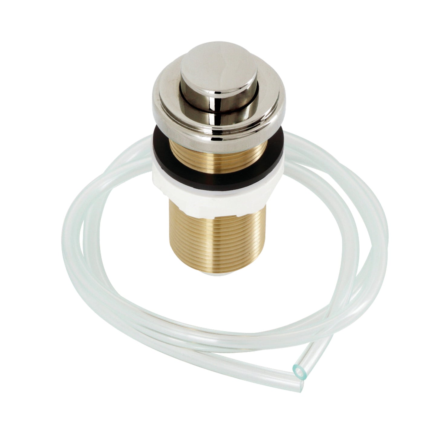 Kingston Brass KA216 Trimscape Disposal Air Switch Button in Polished Nickel