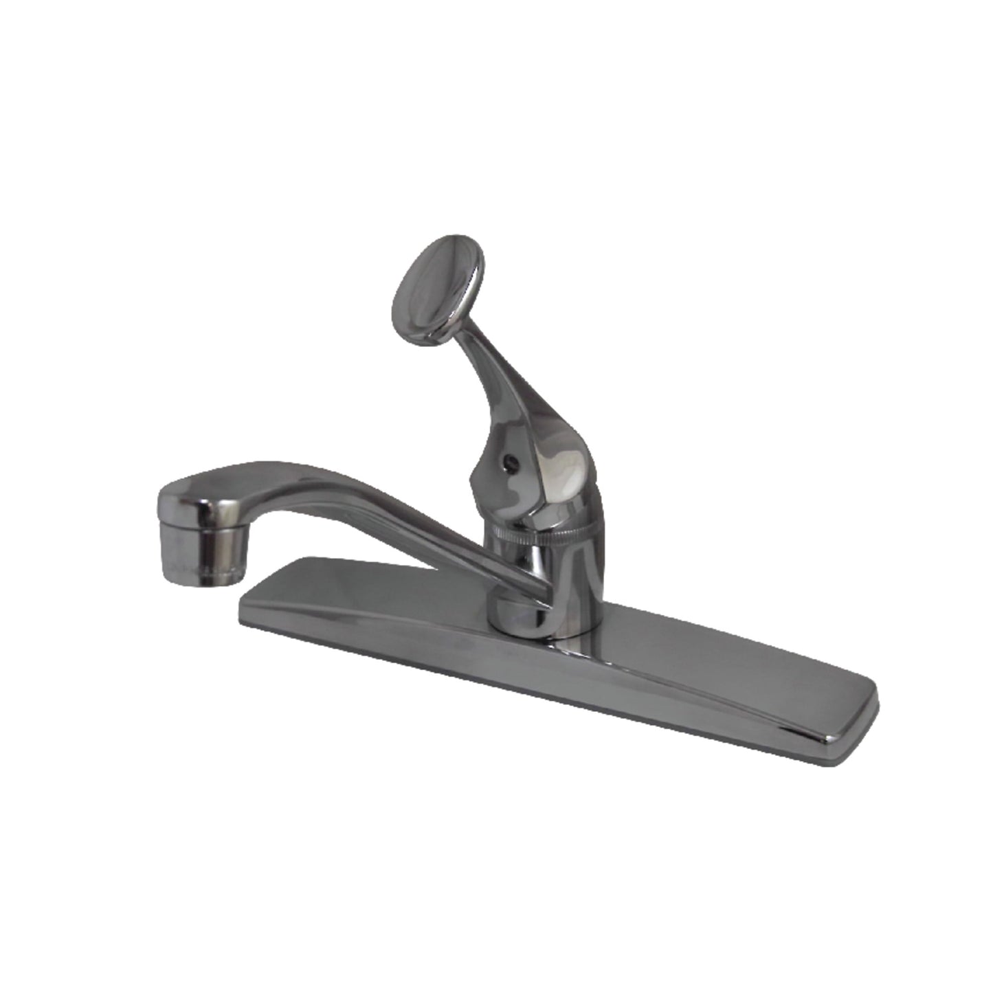 Kingston KB0571 Columbia One-Handle 3-Hole 8" Centerset Kitchen Faucet in Polished Chrome
