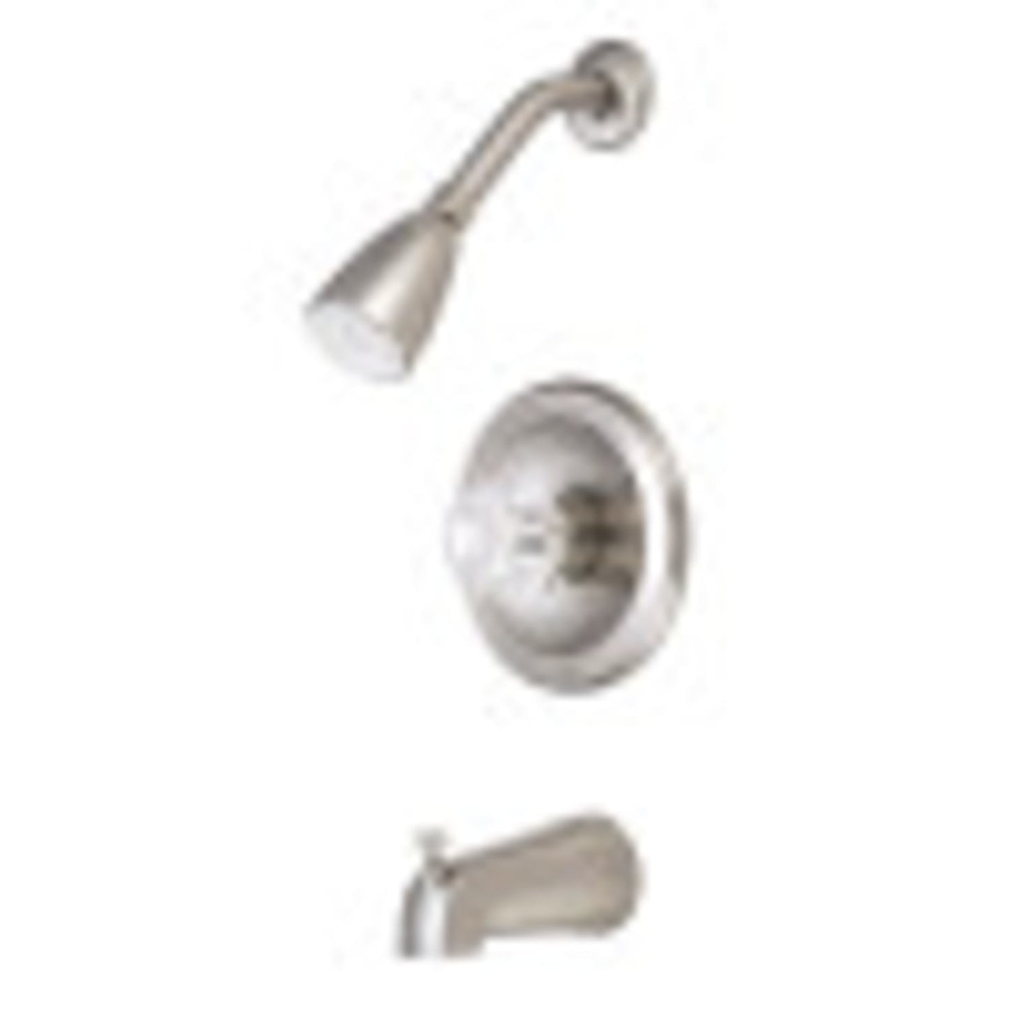 Kingston Brass KB538 Grifo de Bañera y Ducha, NÃquel Cepillado