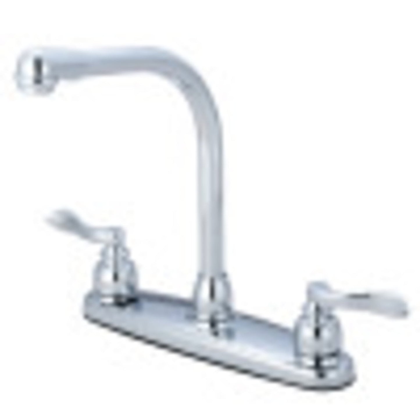 Kingston Brass KB8751NFLLS NuWave French Centerset Kitchen Faucet, Polished Chrome
