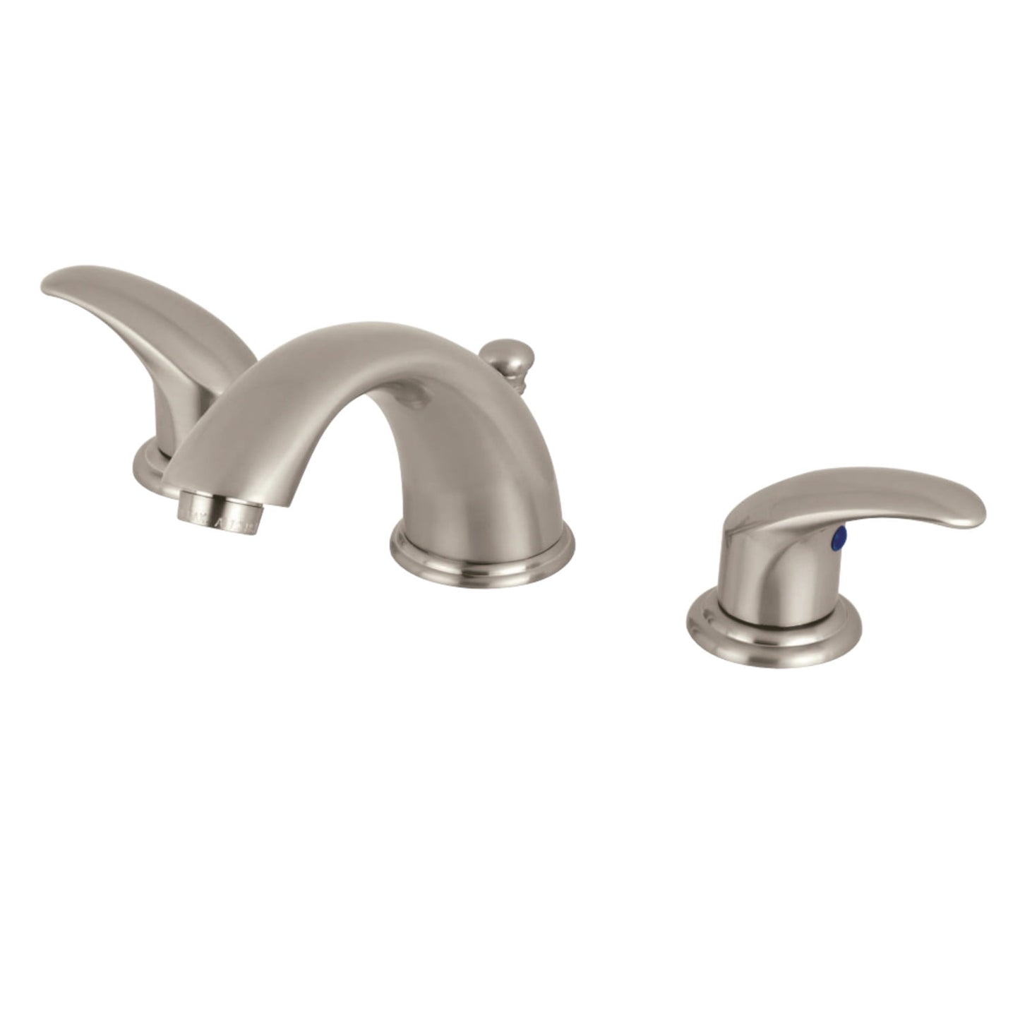Kingston Brass KB968LL Widespread Bathroom Faucet, Brushed Nickel