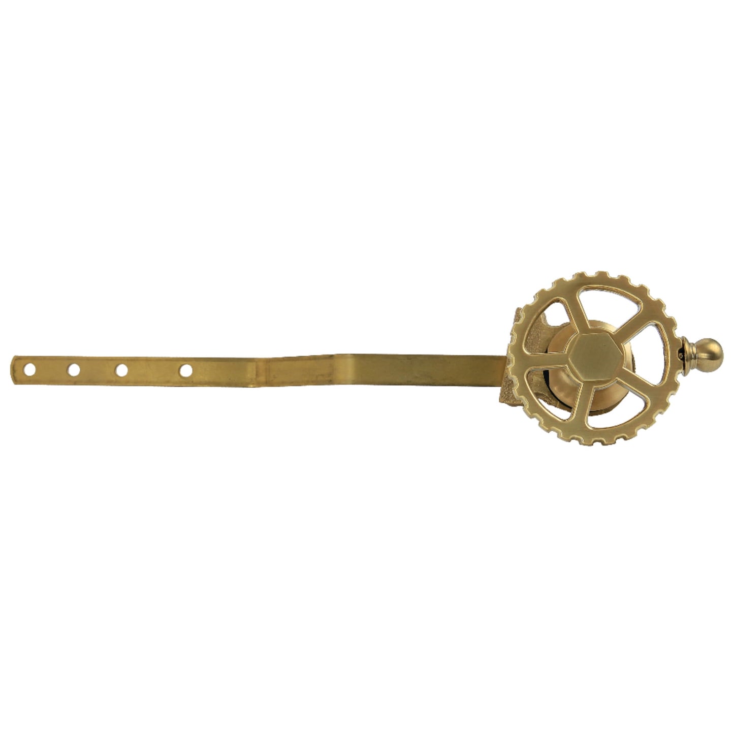 Kingston Brass KTCG7 Fuller Front Mount Toilet Tank Lever in Brushed Brass