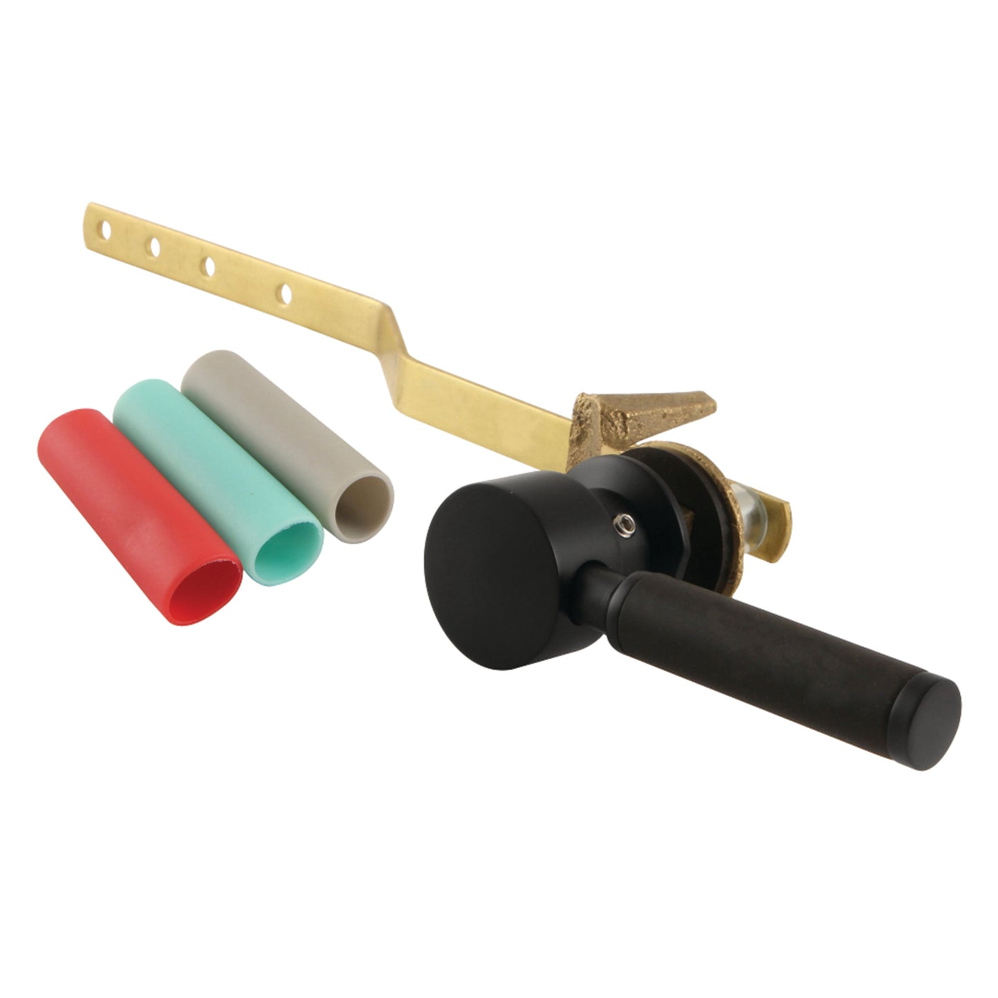 Kingston Brass KTDKL0 Kaiser Front Mount Toilet Tank Lever, Left/Right Installation in Matte Black
