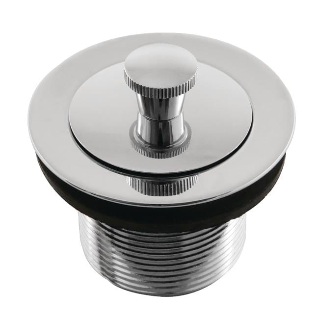 Kingston Brass DLL211 Trimscape Brass Lift & Turn Tub Drain, Polished Chrome