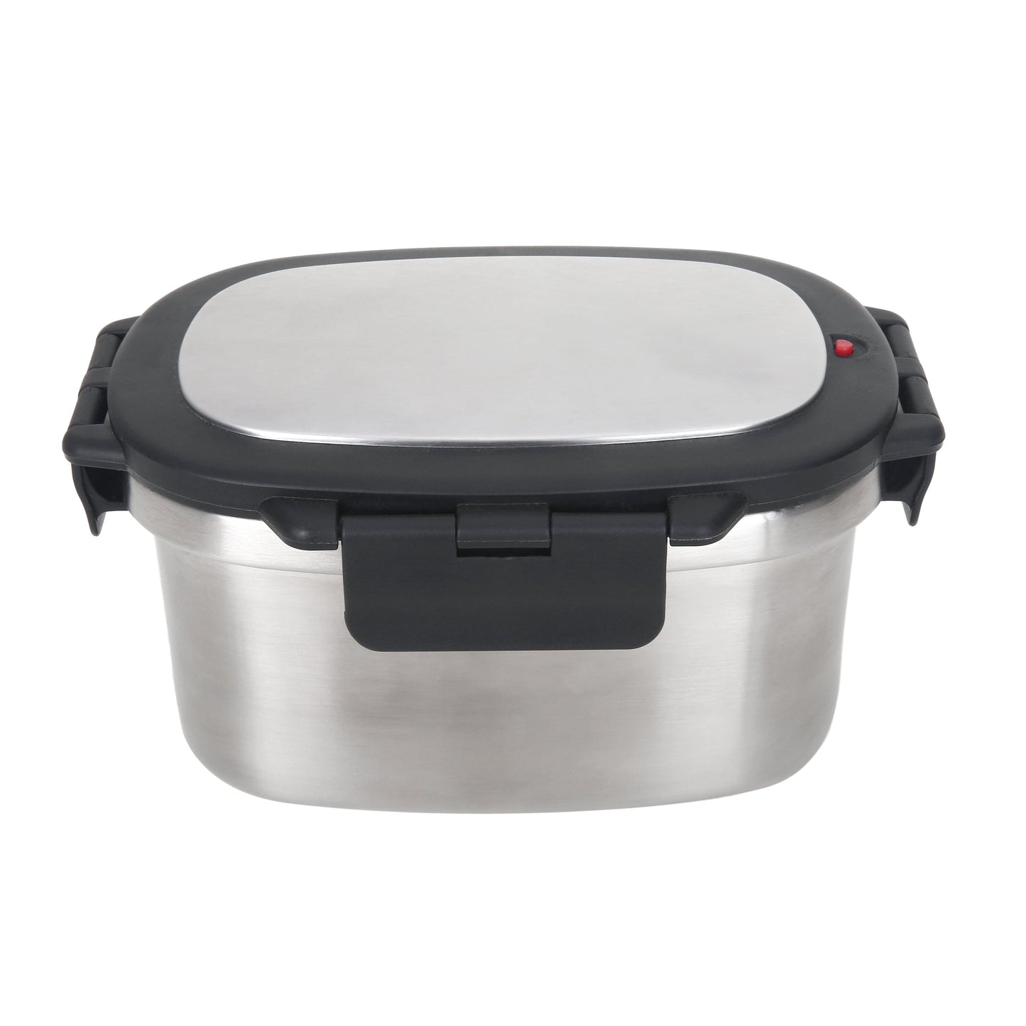 Mainstays Contenedor de Comida, Reutilizable Aislado de Acero Inoxidable, Rectangular, 33 oz, Uso Ideal para Comidas Del DÃa de Trabajo y Viajes para Mantener las Comidas Calientes O FrÃas
