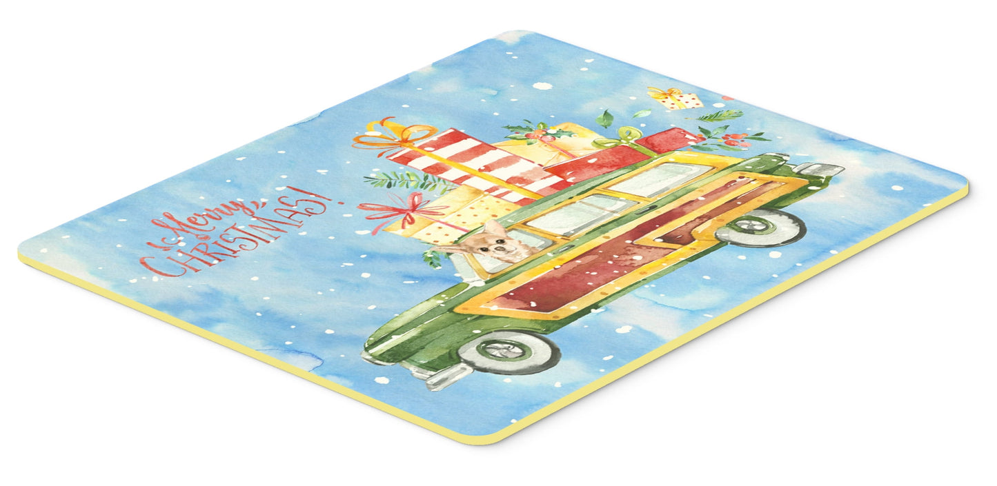 Merry Christmas Chihuahua Kitchen or Bath Mat 24x36