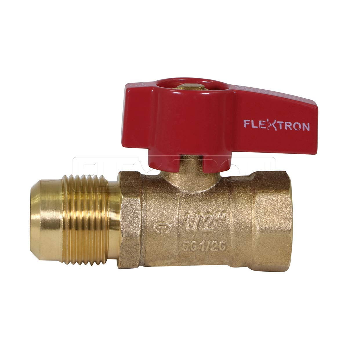 Midline Valve PP34B Premium Ball Valve, with 3/4 in. Press x PEX B Connections, Brass