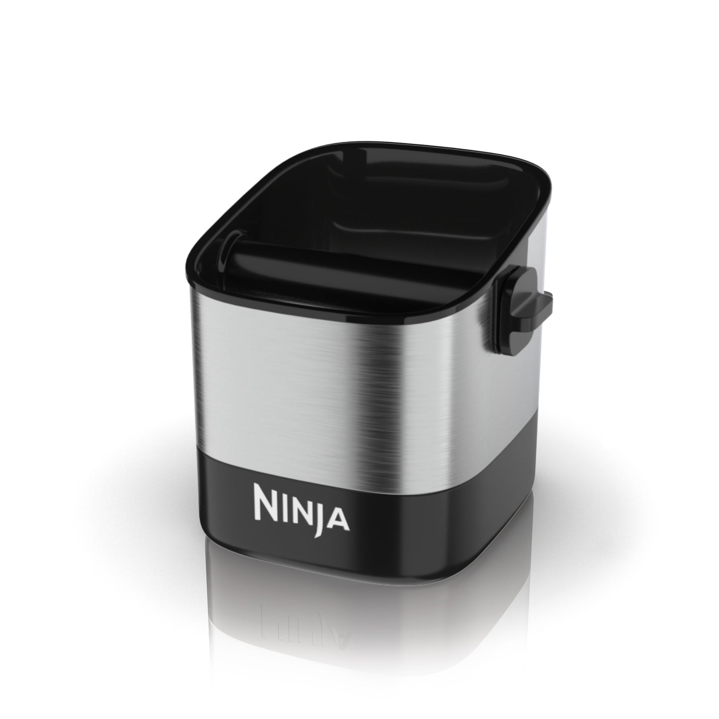 Ninja Luxe Café Knock Box, Accessories for Espresso Machine, Easy & Mess-Free, Holds 10 Double Shot Pucks, XSKKNOCKBOX