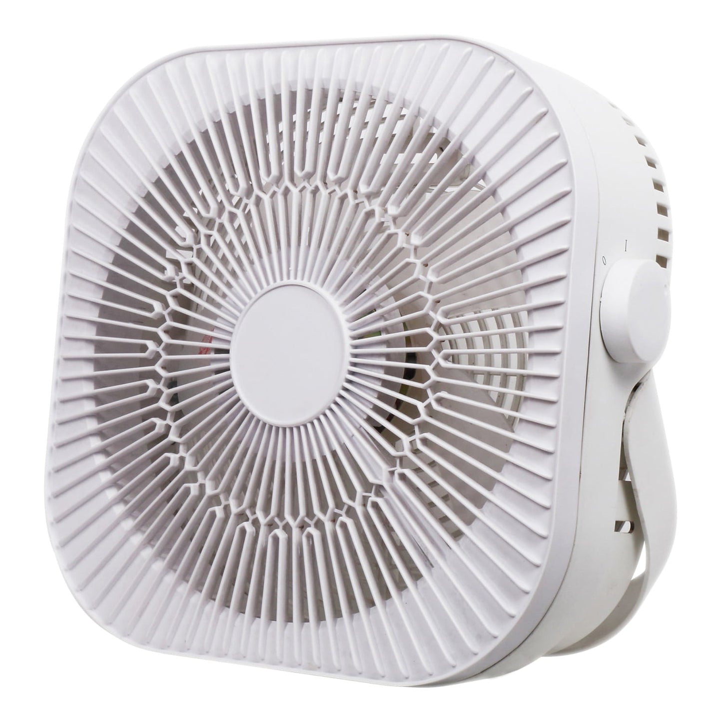 Optimus 12-In. 2-Speed 40-Watt Box Fan, F-1023, White