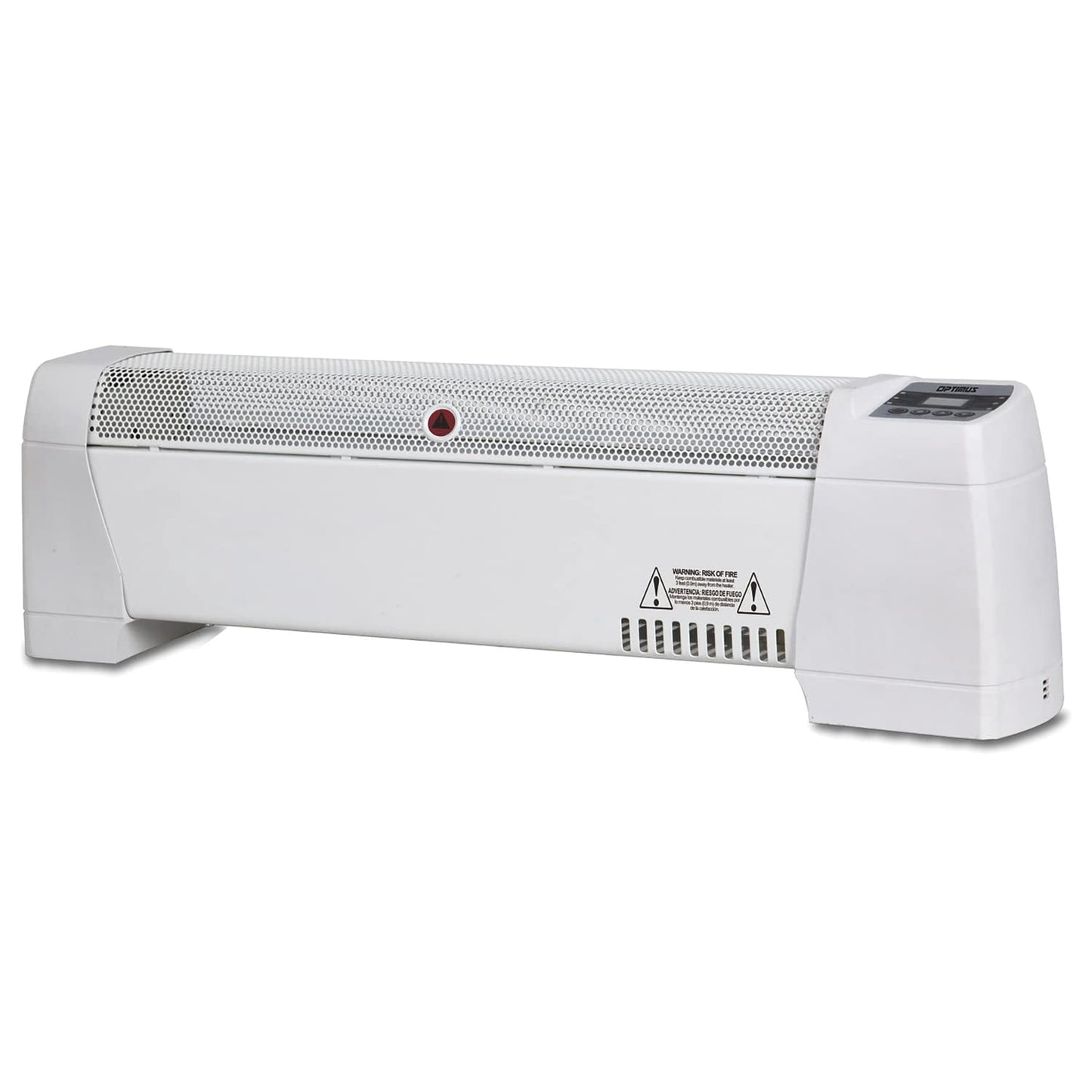 Optimus Electric 30" Baseboard Convection Heater w/Digital Display and Thermostat, HEOP3603
