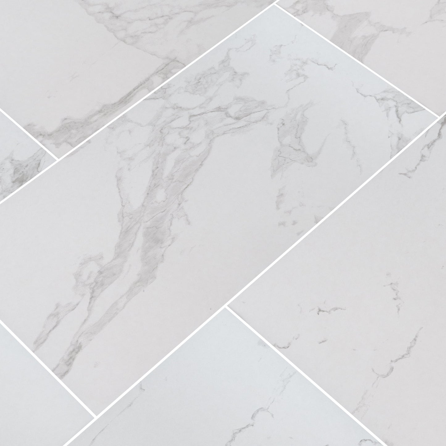 Praia Carrara 24 in. x 48 in. Glazed Porcelain Floor and Wall Tile (16 sq.ft. / case)