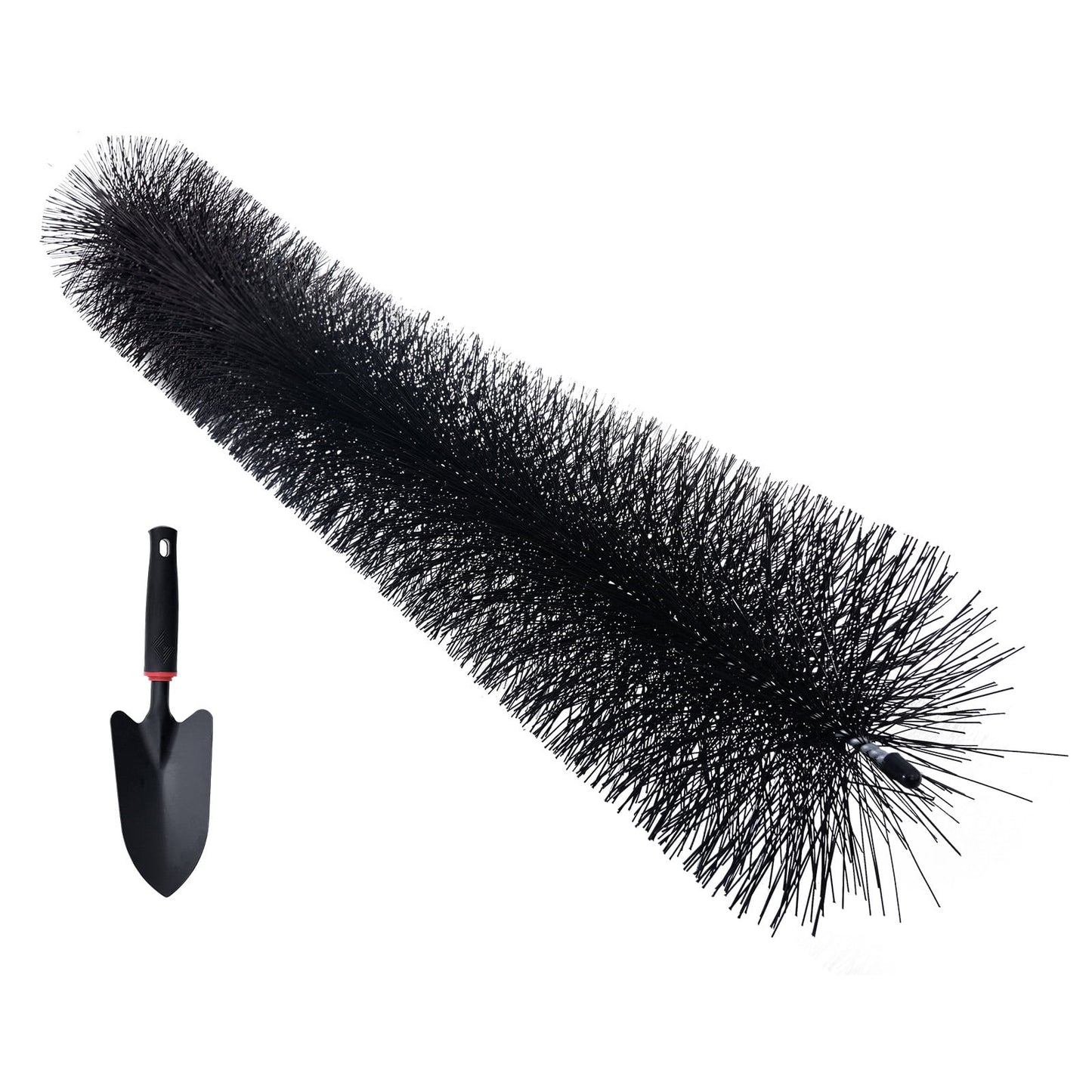 KFFKFF 60 ft Long Gutter Guard Brush Bristle Leaf Guard 5.25" Diameter