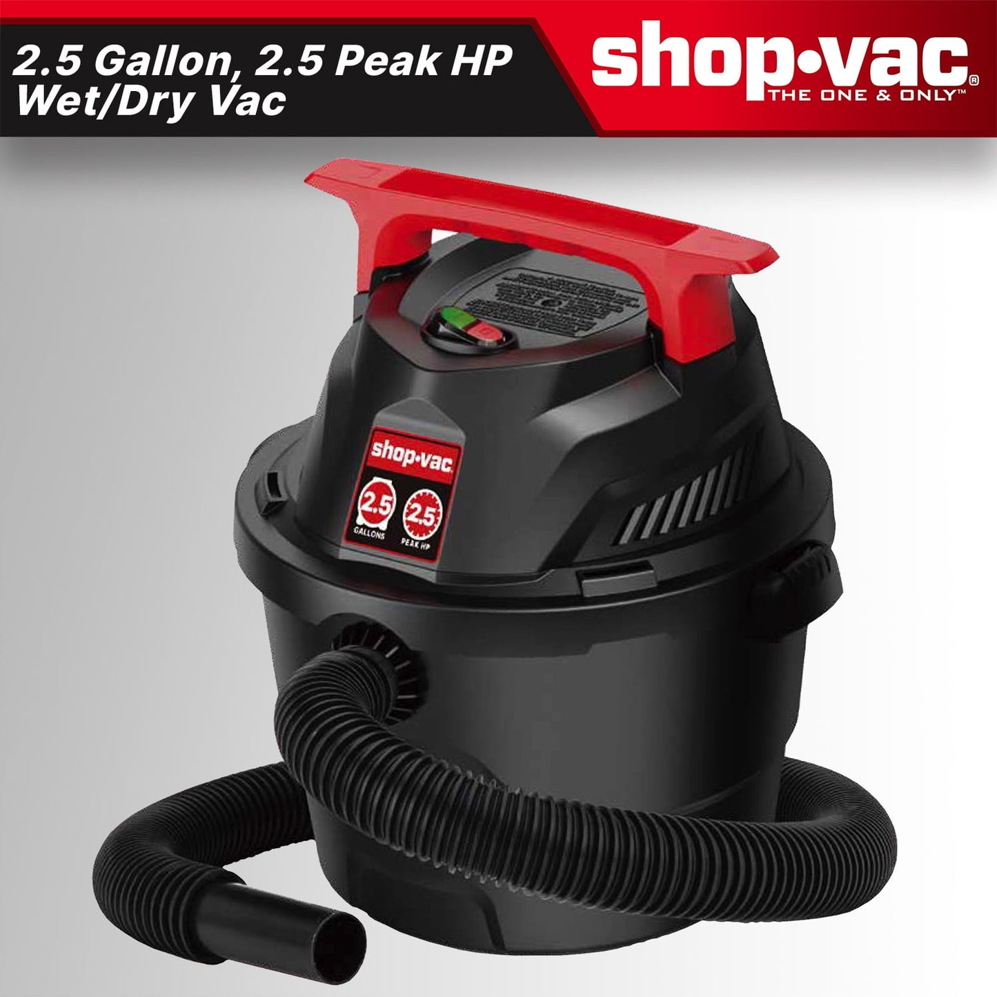 Shop-Vac 2.5G 2.5PHP Húmedo Seco Vac