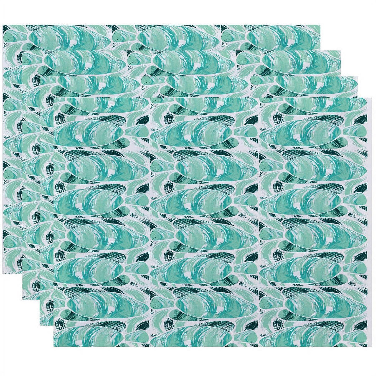 Simply Daisy 18" x 14" Fishwich Animal Print Placemat
