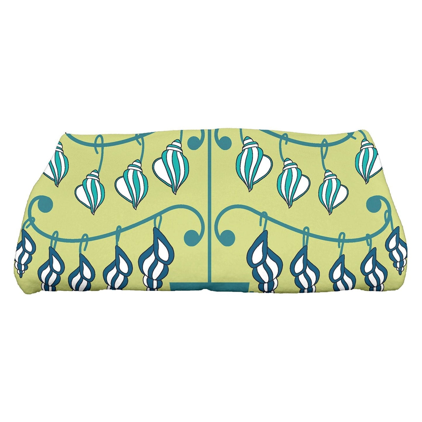 Simply Daisy 28" x 58" Beach Tree Geometric Print Bath Towel