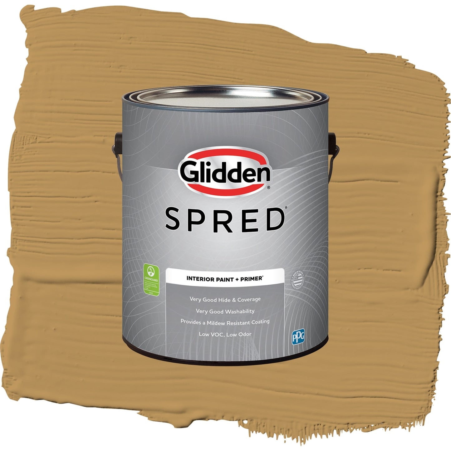 Spred Down To Earth Interior Paint + Primer Semi Gloss , 1 Gallon