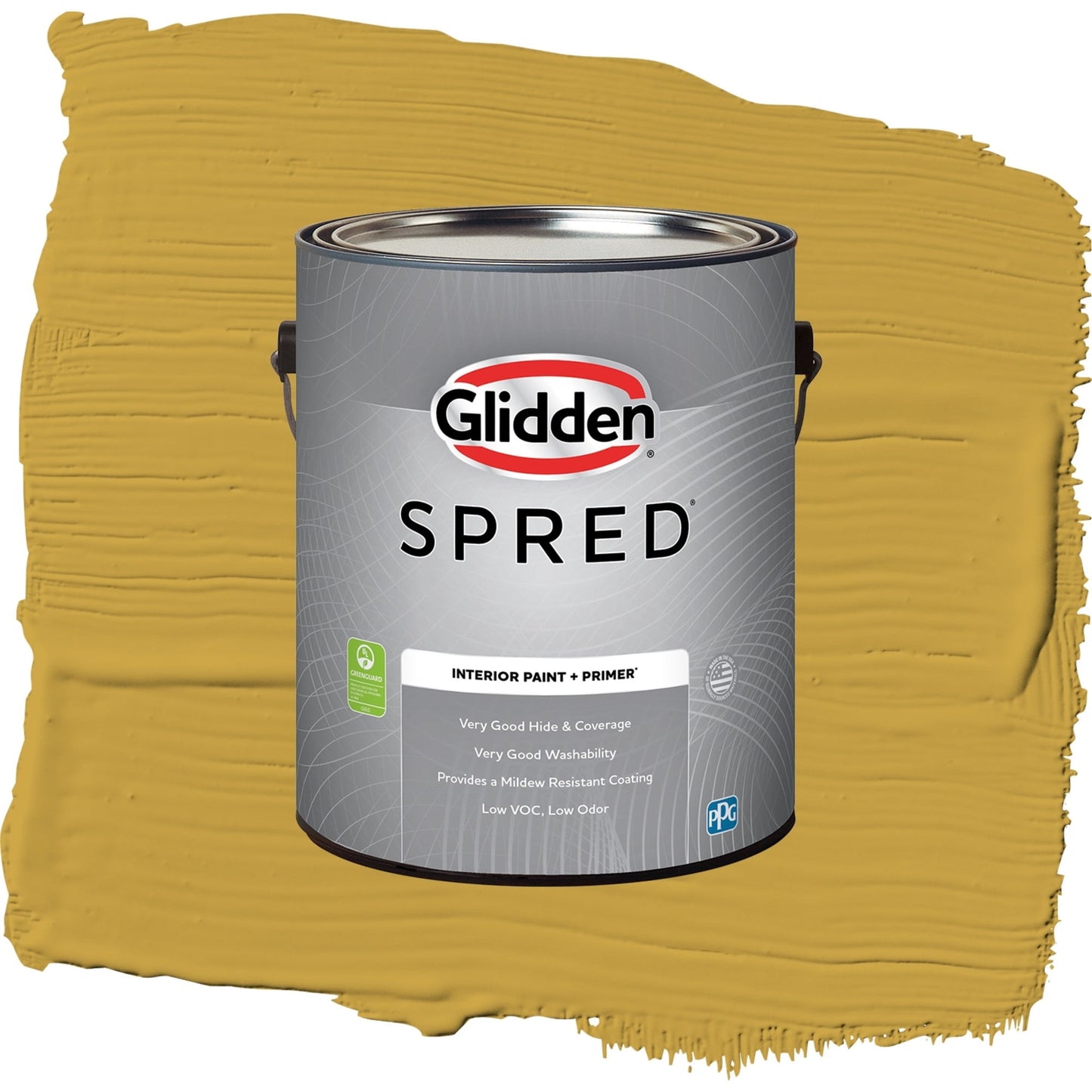 Spred Golden Field Interior Paint + Primer Semi Gloss , 1 Gallon