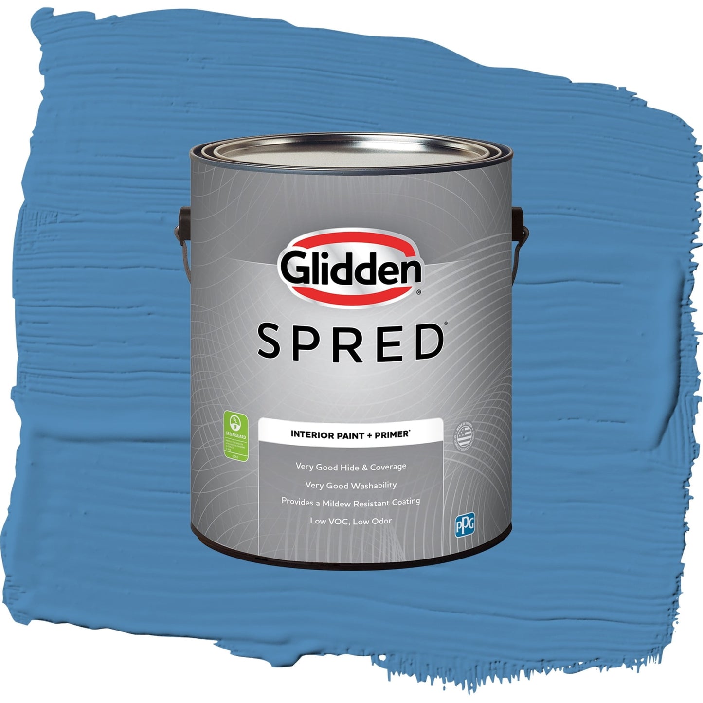 Spred Ship’s Harbor Interior Paint + Primer Semi Gloss , 1 Gallon
