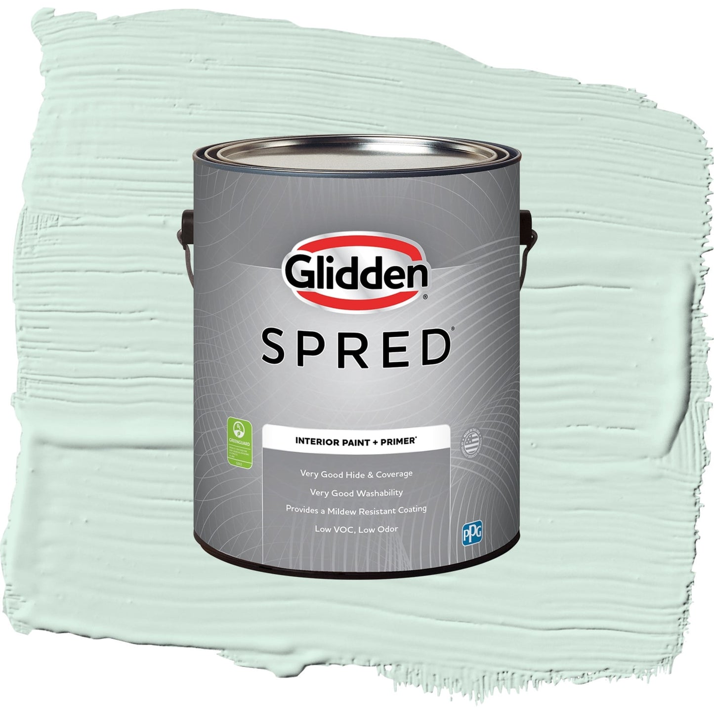 Spred Summer Breeze Interior Paint + Primer Eggshell , 1 Gallon