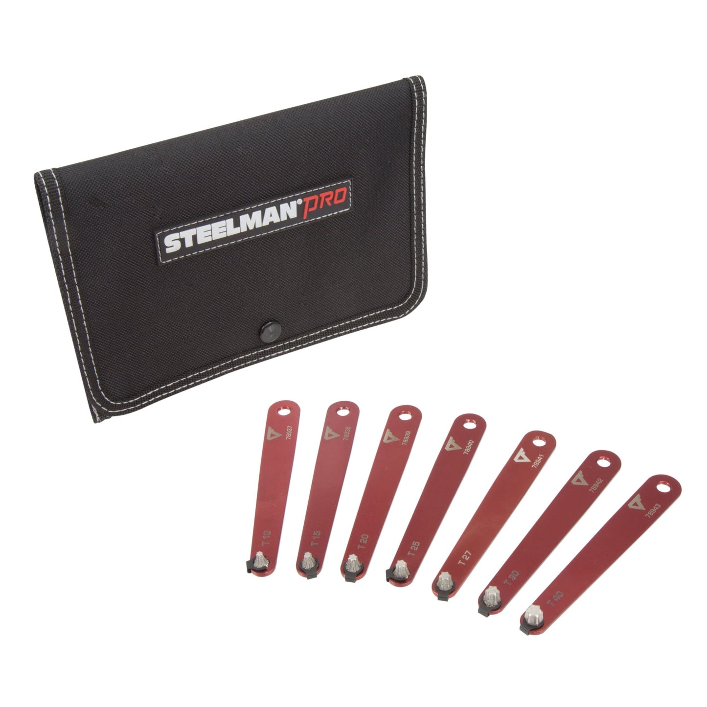 STEELMAN PRO 78936 7-Piece Diamond Tipped Low Profile Torx Screwdriver Set