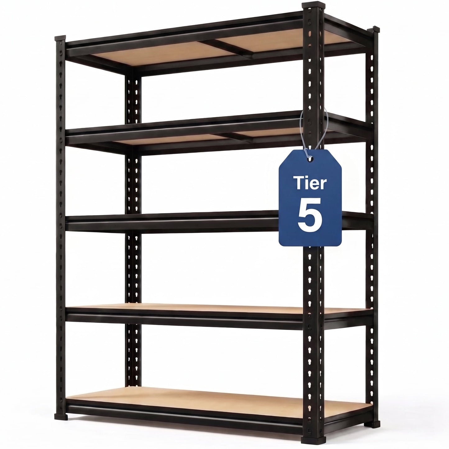 TrumanPick Garage Shelving Unit 5 Tier Adjustable Storage Shelves Metal Shelf Rack for Basement Pantry Kitchen, 32"W x 15.9"D x 63"H