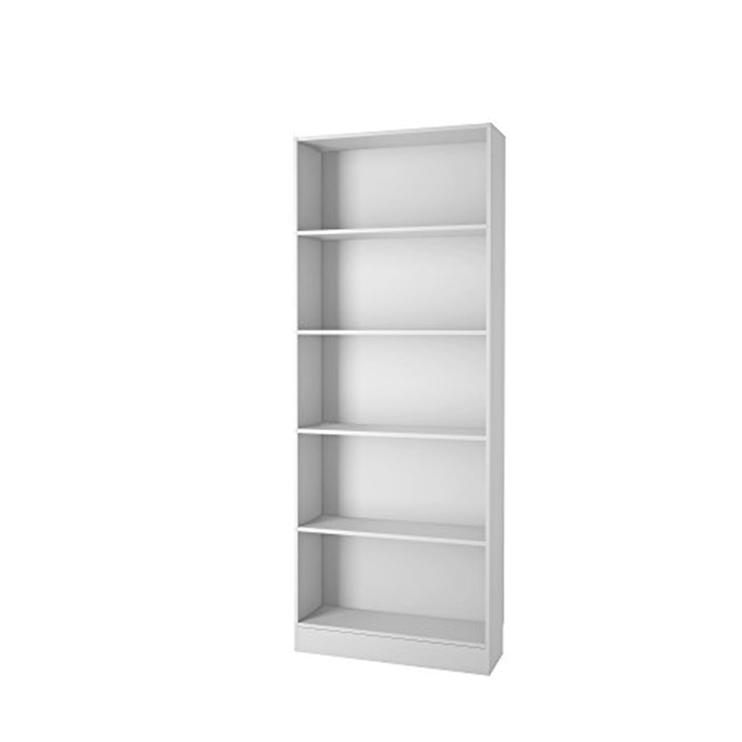 Tvilum Element Adjustable 5 Shelf Bookcase, Storage Home Office Bookshelf for Adults, Oak Structure