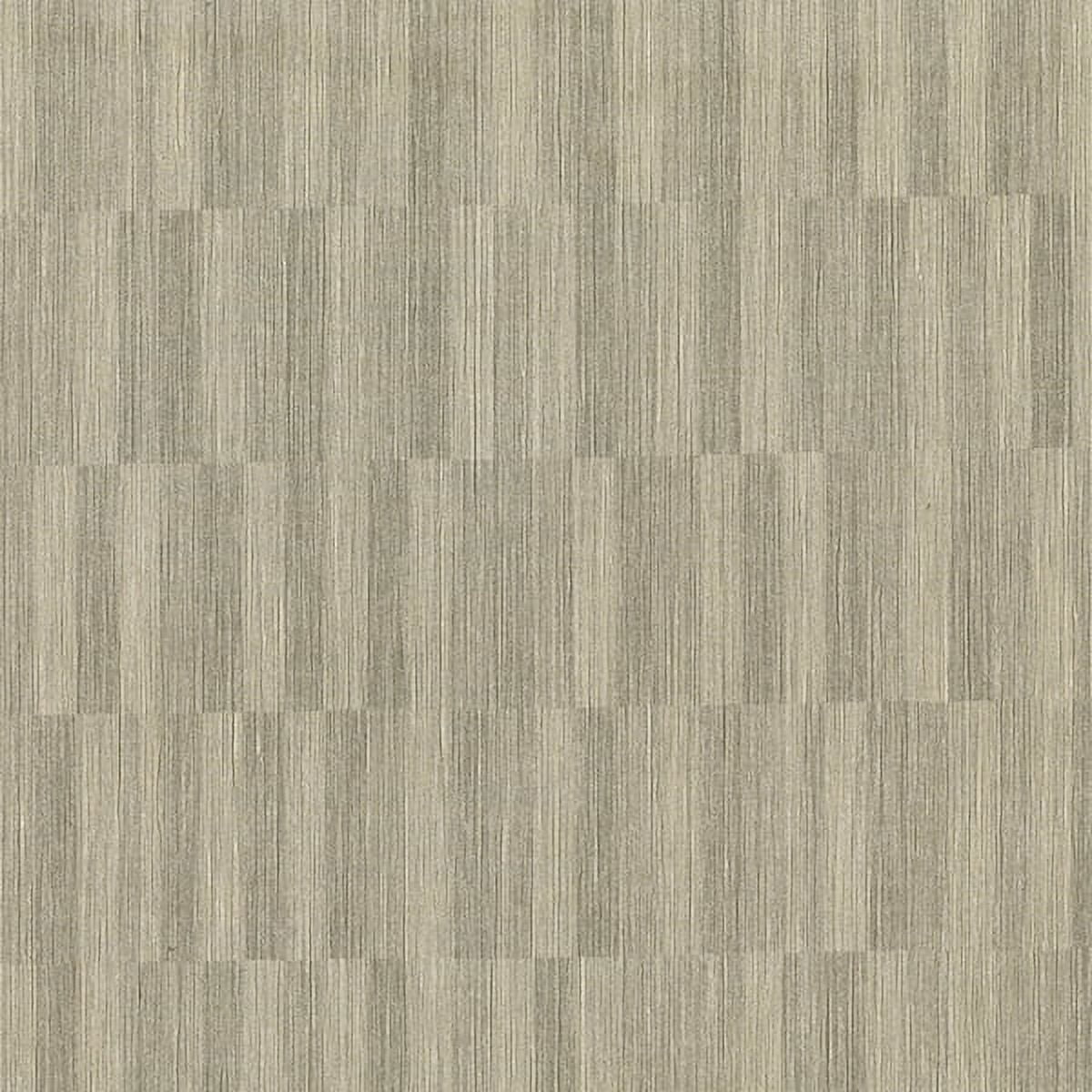 Warner Textures Barie Taupe Vertical Tile Wallpaper, 324-in by 27-in, 60.75 sq. ft.