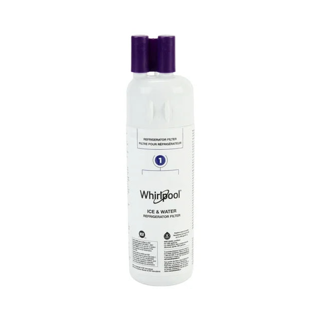 (Pack de 2) Filtro de Agua para Refrigerador Whirlpool 1 - WHR1RXD1, Pack Individual, Reemplace Cada 6 Meses, Púrpura
