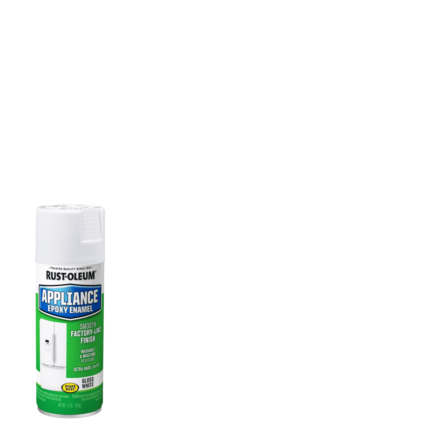 6 Pack, White, Rust-Oleum Specialty Gloss Appliance Enamel Spray Paint- 12 oz