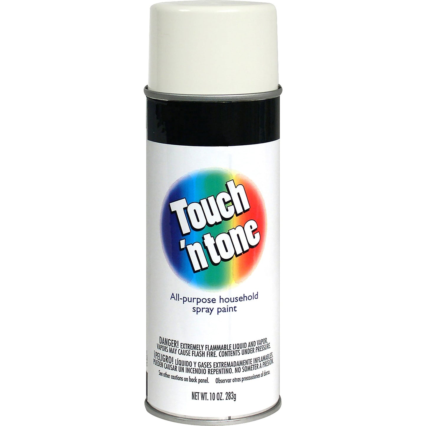 6 Pack, White, Touch 'n Tone Gloss General Purpose Spray Paint-55274830, 10 oz