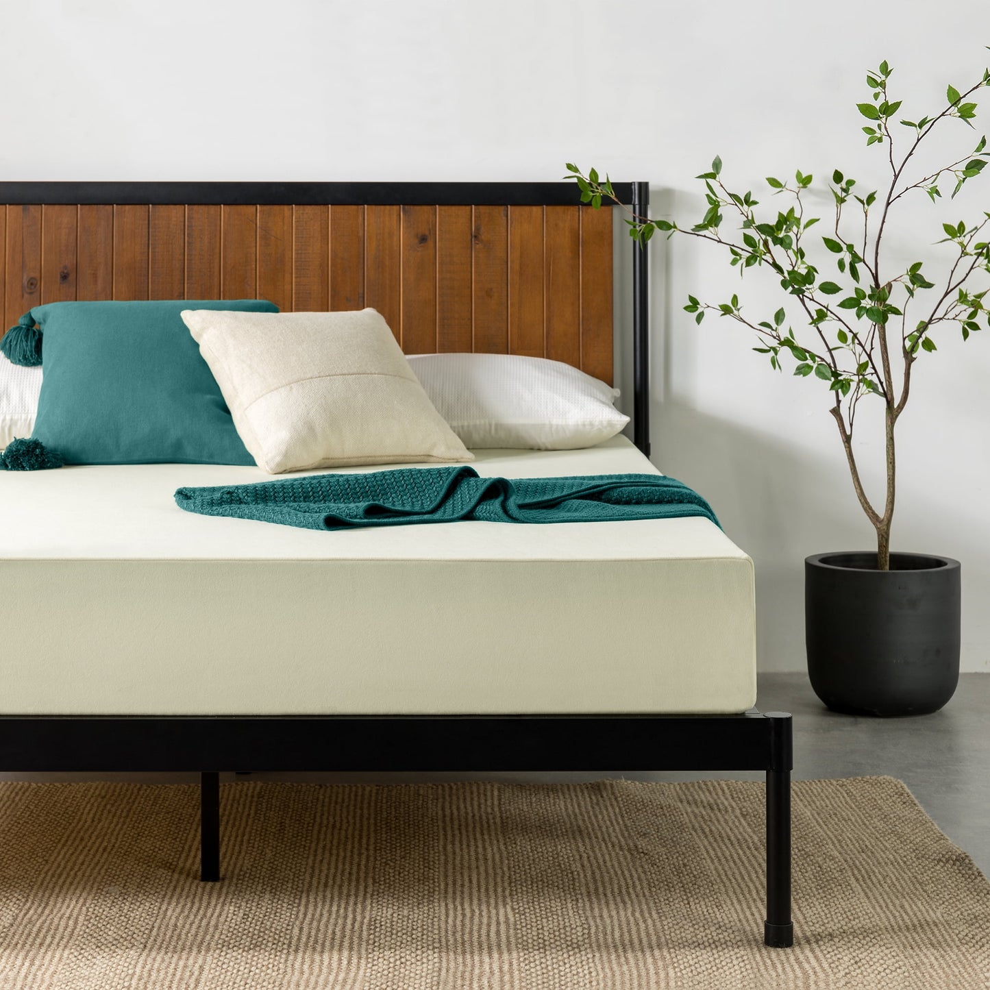 Zinus Gel Airflow 8" Twin Mattress, Gel Memory Foam Mattress CertiPUR-US Certified