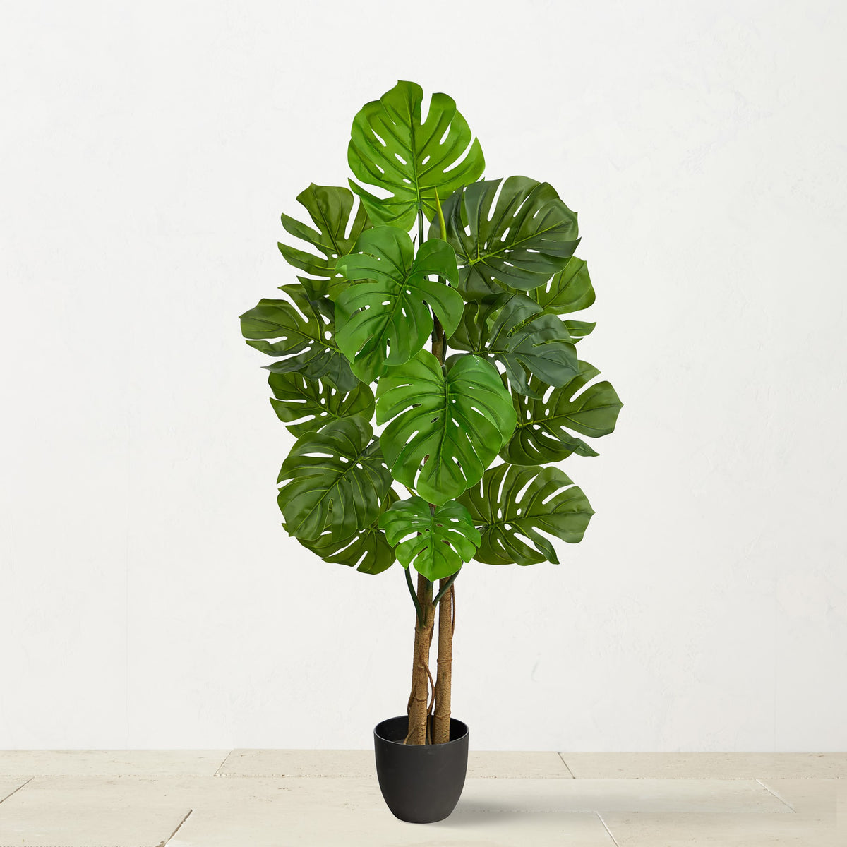 UV Resistant Faux Monstera Tree, 48",WSNOADS,Live & Faux Plants