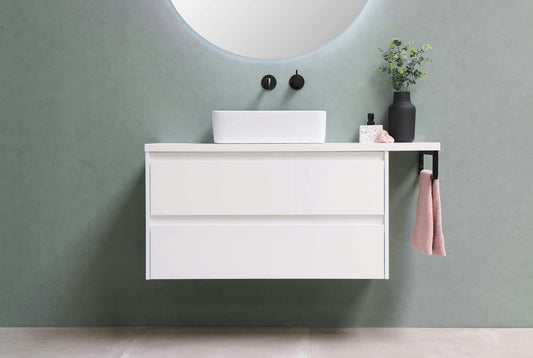 white wooden cabinet with mirror