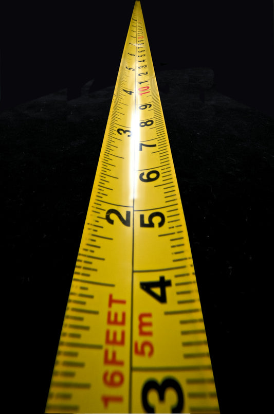 yellow and black measuring tape