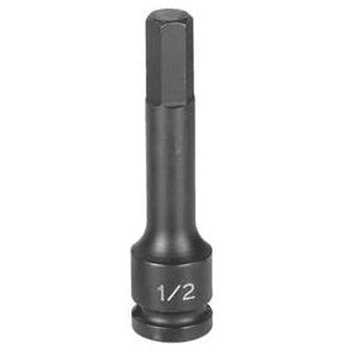 Grey Pneumatic 1/2" Drive x 13mm Hex Driver 4" Length