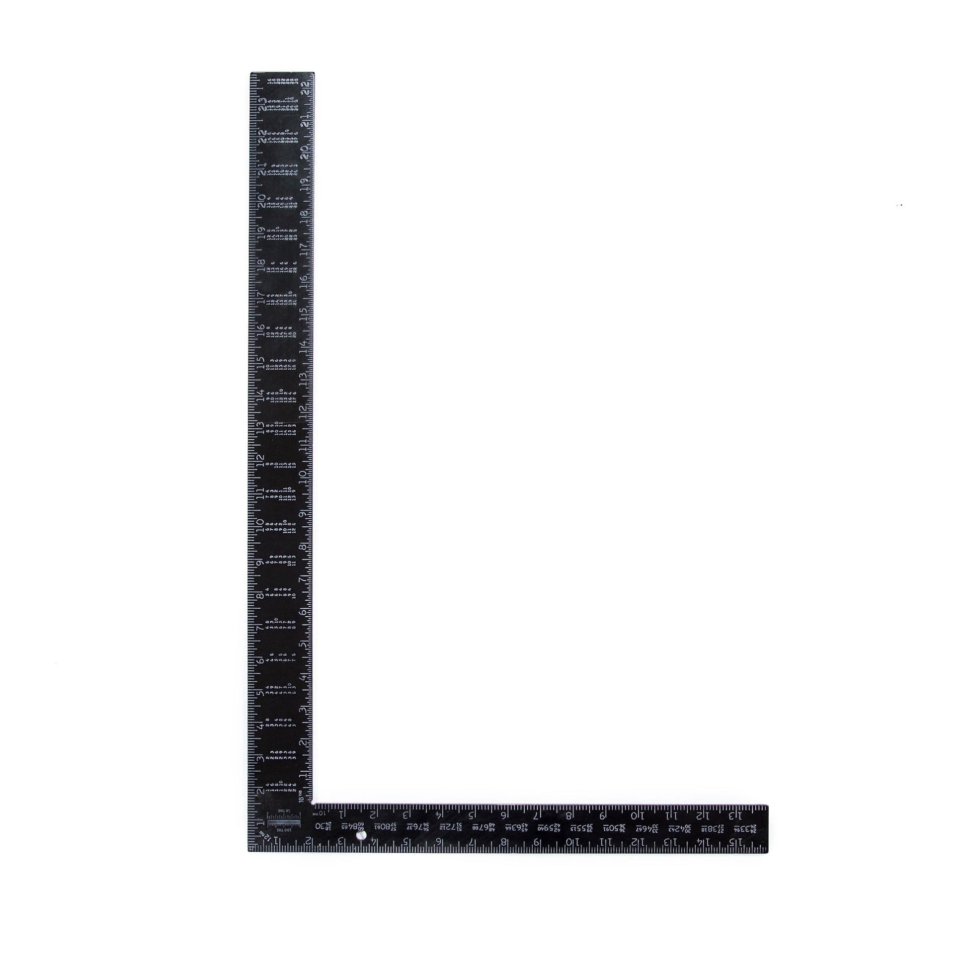 Swanson Tool Co 16" x 24" Black Anodized Aluminum Alloy Rafter Square, Model TA126