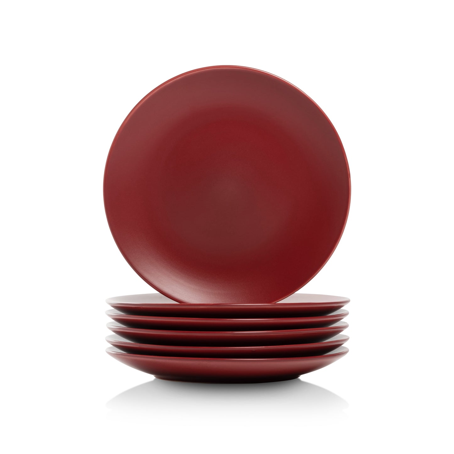 10 Strawberry Street Wazee Matte Salad Plate, Set of 6