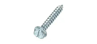 Hillman 14 Sizes x 2 in. L Slotted Hex Head Zinc-Plated Steel Sheet Metal Screws 100 pk