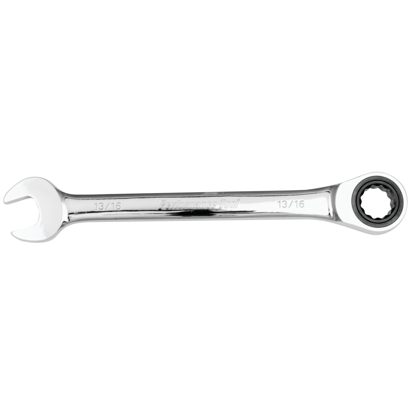 Performance Tool W30259 Professional Chrome Vanadium SAE 13/16-Inch Ratcheting Wrench